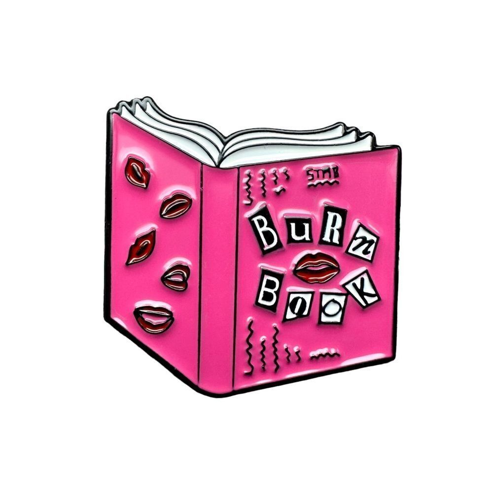 🆕Burn Book Enamel Pin Brooch